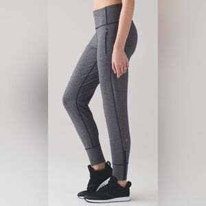 Lululemon Fresh Tracks II Tight/Jogger - Heathered Black